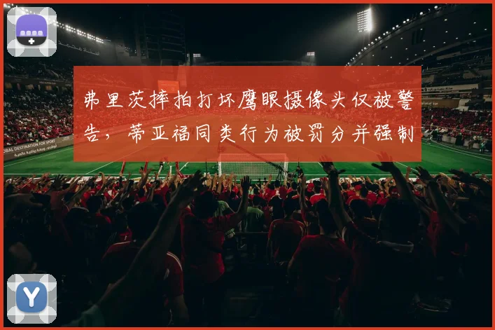 弗里茨摔拍打坏鹰眼摄像头仅被警告，蒂亚福同类行为被罚分并强制更换设备，处罚标准混乱